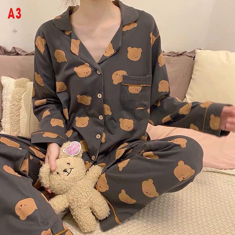 [FREE SHIP] Bộ Đồ Ngủ Pijama 💖 Bộ Lụa KaTe Tay Dài Quần Dài Cao Cấp [Ảnh Thật] [Siêu Đẹp] | BigBuy360 - bigbuy360.vn