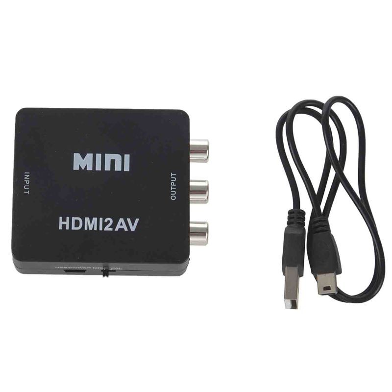 Bộ Chuyển Đổi Hdmi 1080p Sang Rca Av Cvbs Cho Hdtv