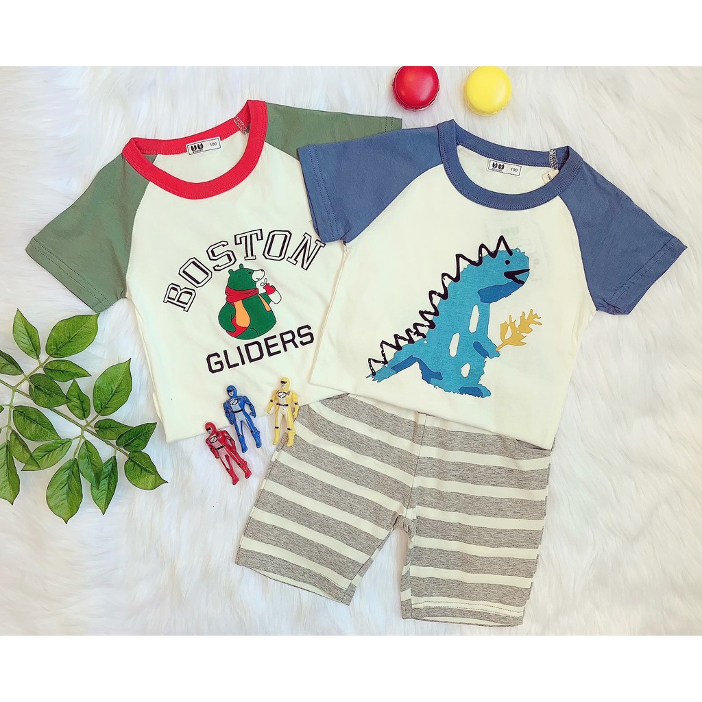 Set combo 2 áo + 1 quần cho bé trai