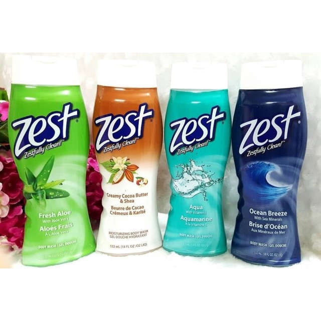 Sữa Tắm Zest Body 