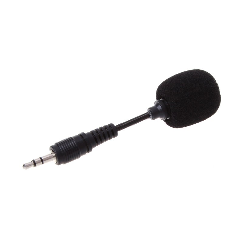 CRE  Mobile phone Mini 3.5mm Interface Flexible Microphone Stereo For iPhone Android