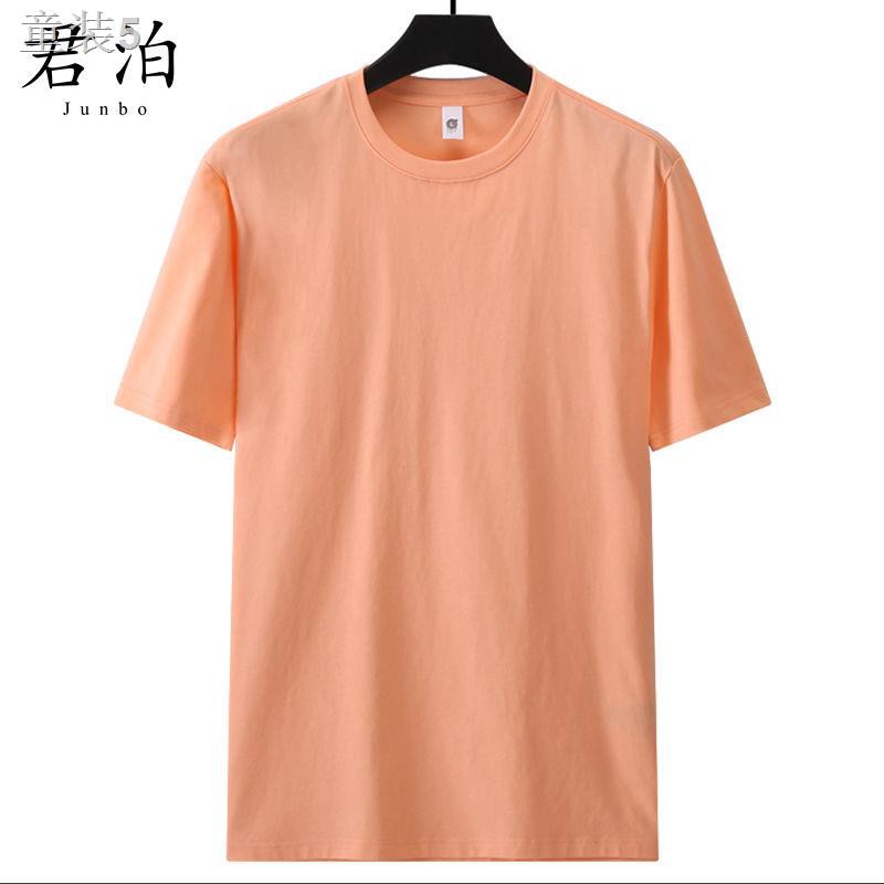 ✖❈Quần áo Nam phông trắng hợp thời trang 2021 Summer New Style 100 Pure Cotton Cùng Phong cách Cặp đôi Màu tinh khi