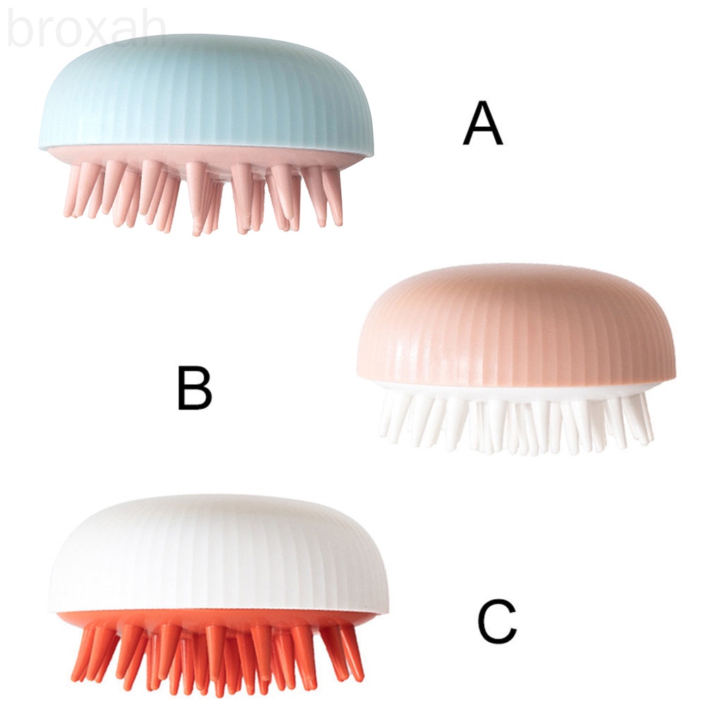 [Hàng mới về] Lược gội đầu bằng silicon massage da đầu