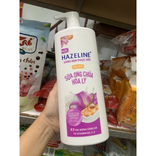 Sữa tắm Hazeline chai 1kg