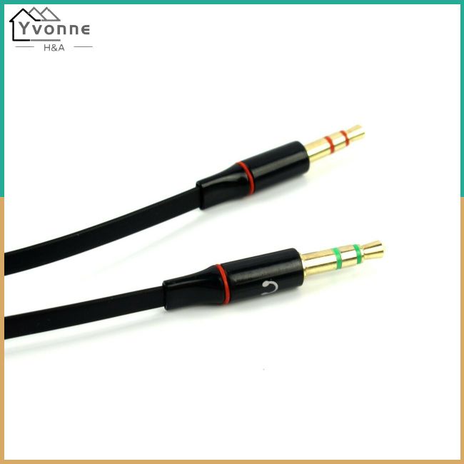One Đầu Chia Cổng Tai Nghe 3.5mm Sang 2 Jack 3.5mm