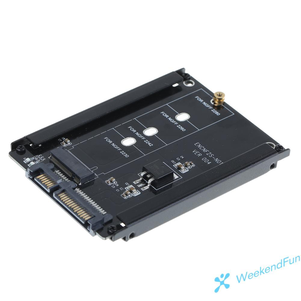 Bộ Chuyển Đổi Cy B+M 2 M.2 Ngff (Sata) Ssd Sang 2.5 Sata