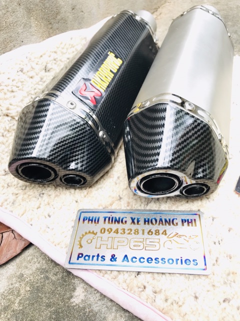 HP65 LON PÔ AKRAPOVIC 2 NÒNG