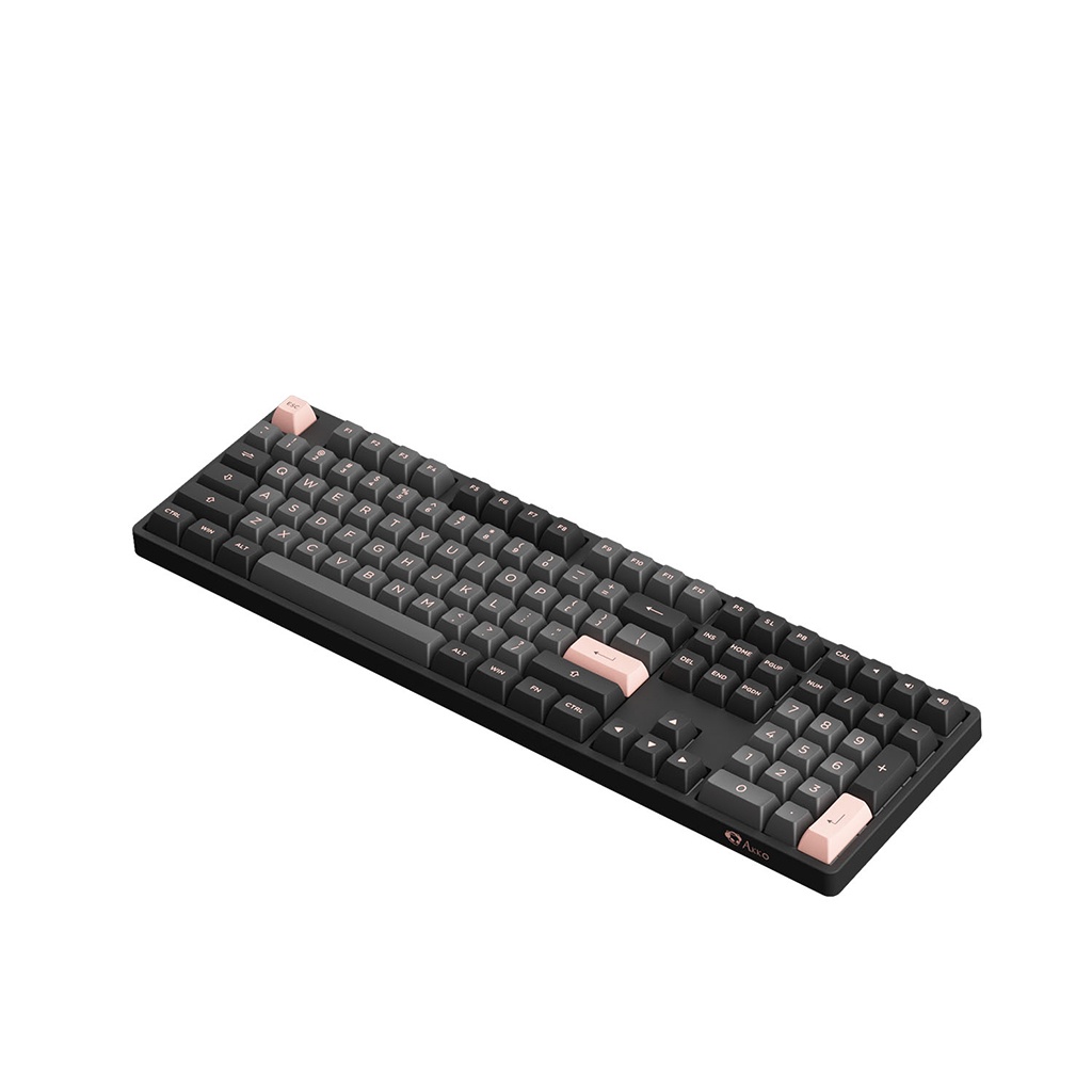 Bàn phím cơ AKKO 5108S Black Pink  RGB - Bảo Hành Chính Hãng 24 Tháng