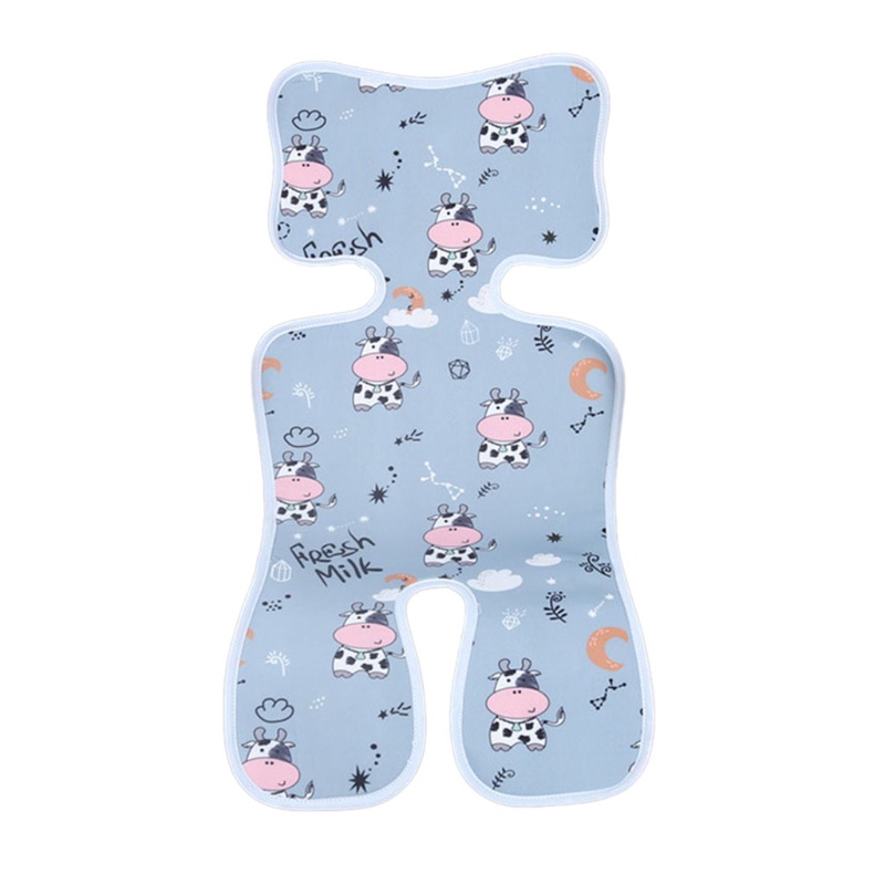 Tấm lót xe đẩy em bé bằng lưới thoáng khí 3D kích thước 73x33cm