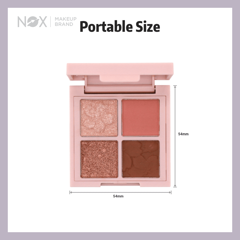 Bảng phấn mắt NOX 4 màu khối lượng 6g | BigBuy360 - bigbuy360.vn