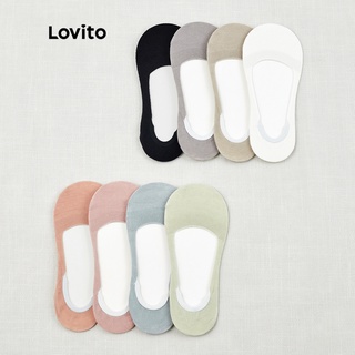 Lovito tất vô hình trơn thường l26ad143