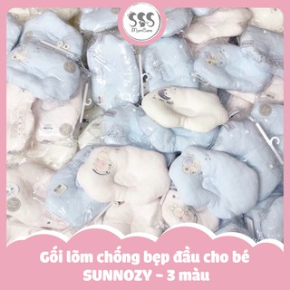 Gối lõm chống bẹp đầu cho bé SUNNOZY - 3 màu