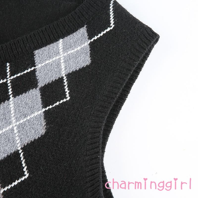 Áo Len Nữ Không Tay Cổ Chữ V Thời Trang Quyến Rũ | BigBuy360 - bigbuy360.vn