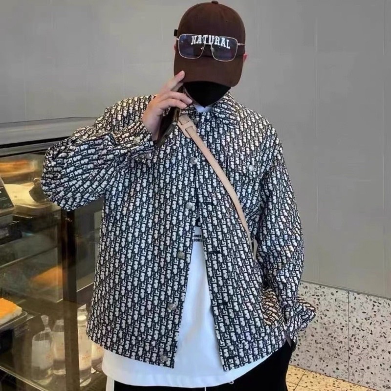 Áo sơ mi dior nắp túi ngực