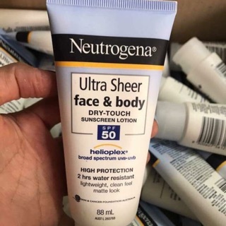 Kem chống nắng Ultra Sheer face&body SPF50