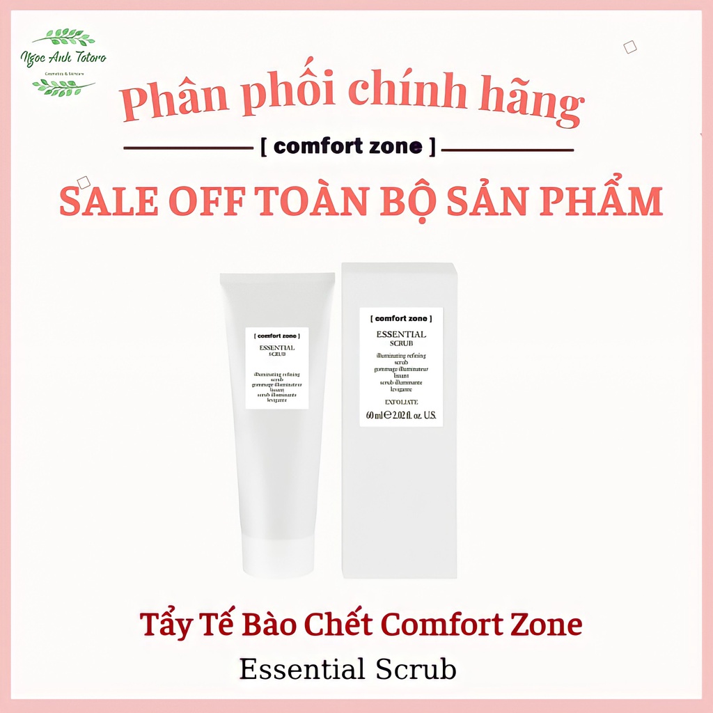 Tẩy tế bào chết làm sáng da Comfort Zone Essential Scrub