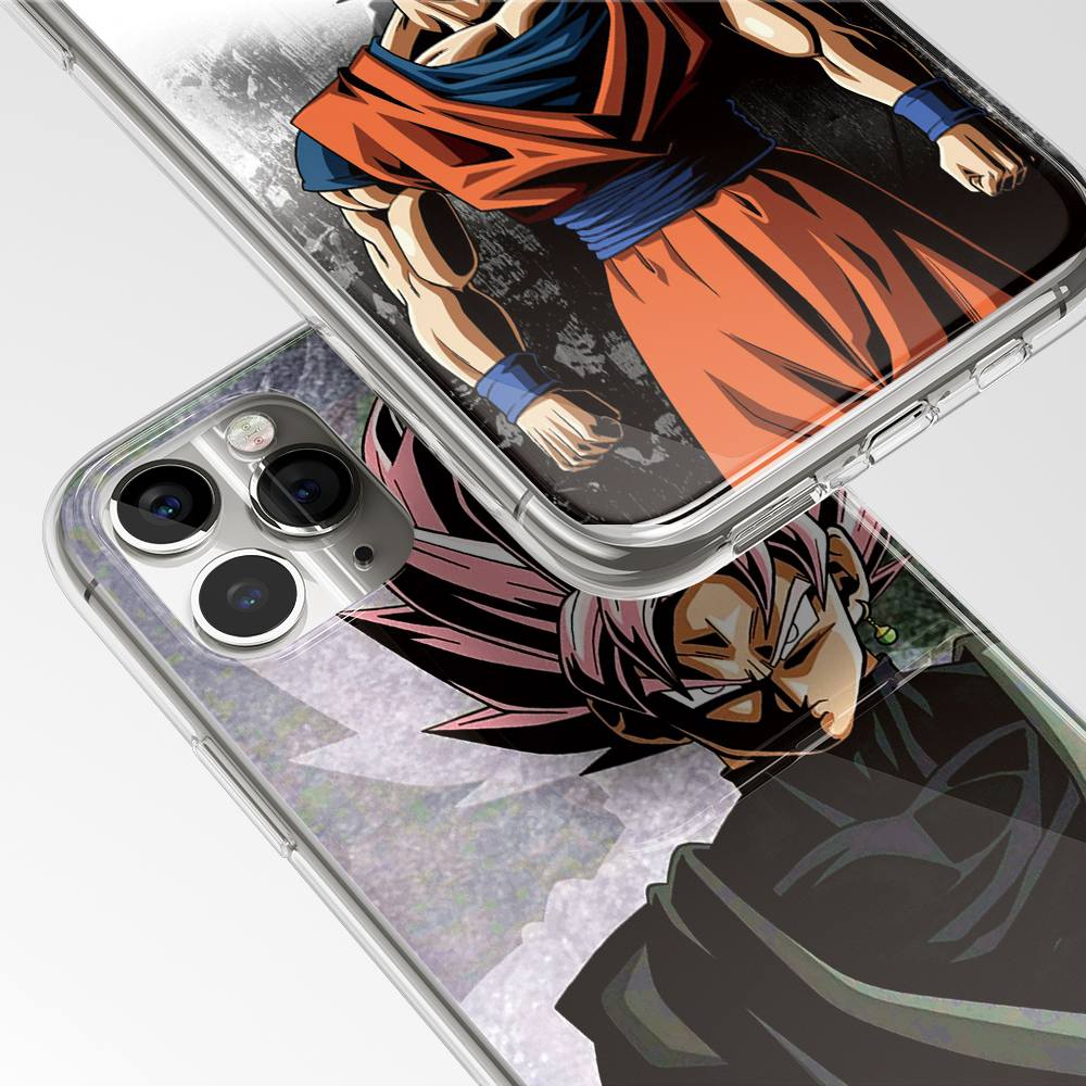 iPhone 12 PRO MAX iPhone 11 pro max iPhone x xr xs max iPhone 8 plus 7 plus SE2020 6 6s Plus Dragon Ball GT Z Kakarotto Sun Wukong Casing iPhone Case Transparent Soft TPU Cover