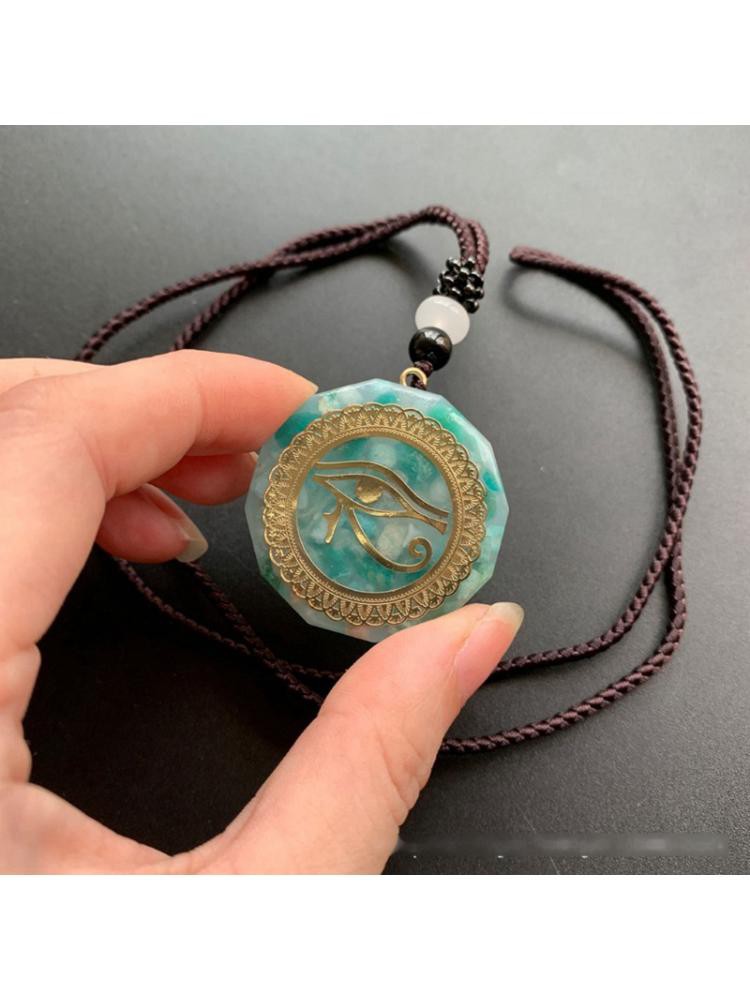 Dây Chuyền Mặt Hình Con Mắt Phong Cách Horus