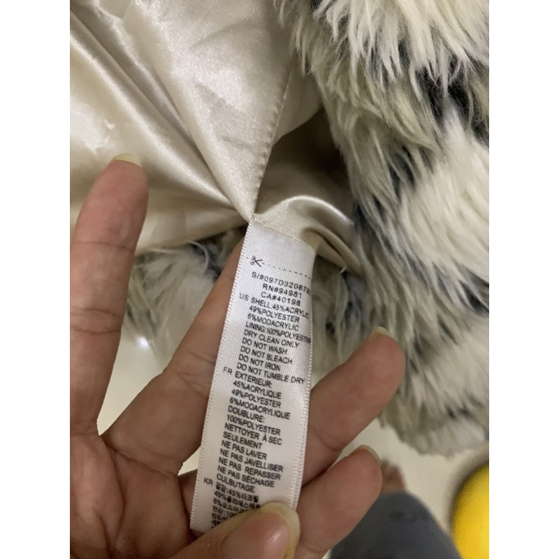 Pass áo khoác lông