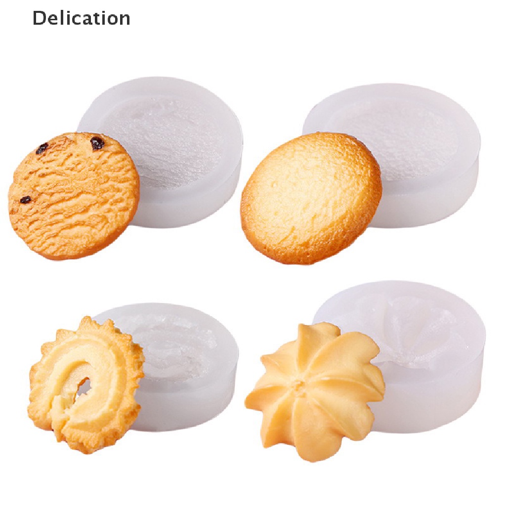 Khuôn Silicone Tạo Hình Làm Bánh Quy / Socola Mini DIY