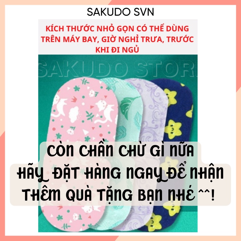 Mặt nạ mắt nóng, mask mắt nóng giúp thư giãn, giảm quầng thâm mắt SKD031