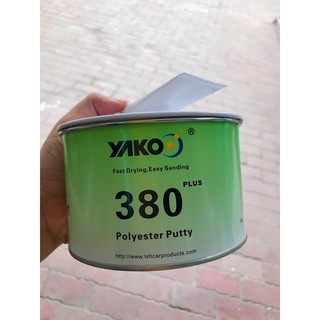 BỘT - BẢ MATIT TRÁM TRÉT KIM LOẠI - NHỰA ĐA DỤNG POLYESTER PUTTY YAKO 380 PLUS 1KG