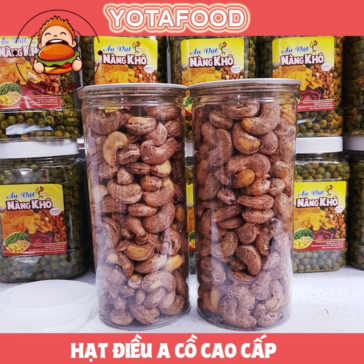 [Mã GROSALEHOT giảm 8% đơn 250K] Hạt điều rang muối a cồ xuất khẩu cao cấp ( ~ 380 hạt/kg , Giòn ngon ) | Yotafood | BigBuy360 - bigbuy360.vn