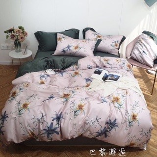 Chăn ga gối lụa Tencel cao cấp, set vỏ chăn (nhiều mẫu)
