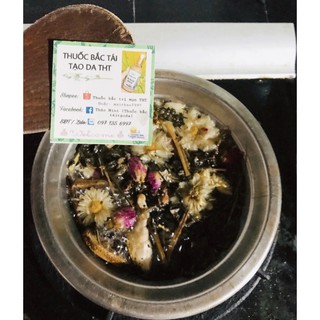 Xông mặt thảo dược thải độc cho da