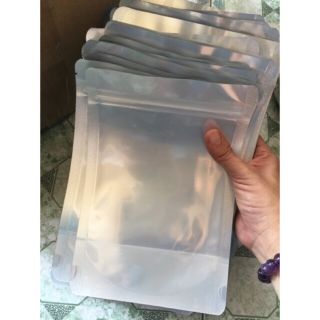 GIÁ SỈ 1KG túi zíp bạc đáy đứng CAO CẤP