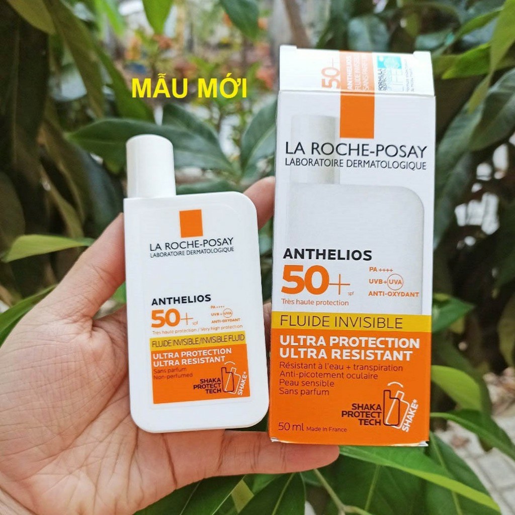 Kem Chống Nắng La Roche Posay Anthelios Dry Touch Gel-Cream ❤ Mẫu mới 2021❤ SPF50 Cho Da Dầu, Nhay Cả.m ÚC