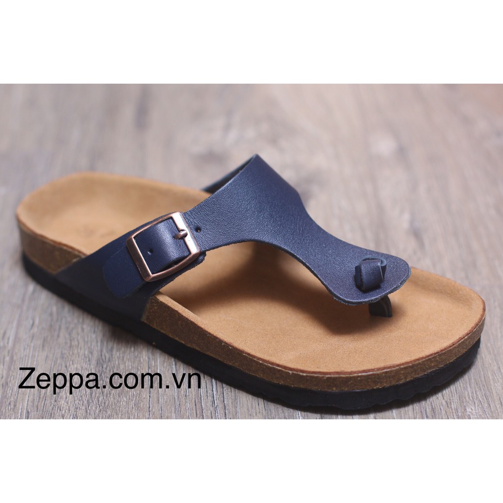 ZEPPA - Gian Hàng Chính Hãng - Dép đế trấu nam & nữ - Màu xanh navy (Size: 35-46) BZ