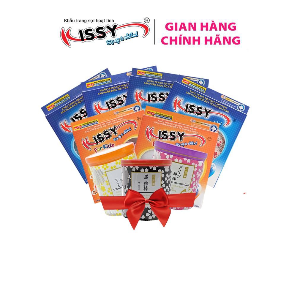 Combo Khẩu Trang Kissy Chăm Sóc Gia Đình