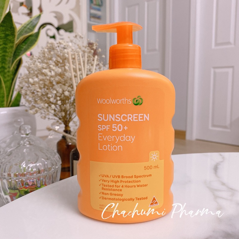 Kem Chống Nắng Body Woolworths Sunscreen Spf 50+ Everyday Lotion