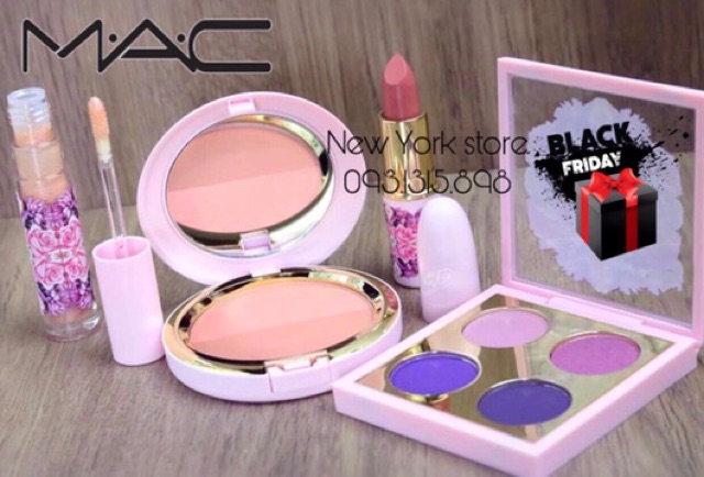 (Có bill US) Set 4 màu mắt MAC fullsize chính hãng USA