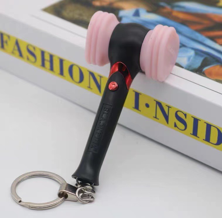Gậy Phát Sáng Đèn Led Mini Hình Trái Tim / Búa Blackpink Phong Cách Hiphop