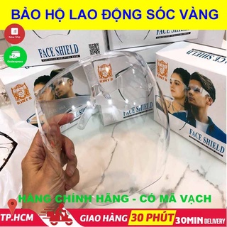 Kính Chống Giọt Bắn- Face Shield KINT's, Chất Lượng Cao, Trong Suốt Không Mờ- nhòe[CÓ SẴN]