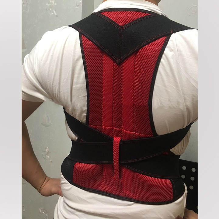 HCM - Đai chống gù lưng hàng loại 1 giữ thẳng cột sống chống vẹo lưng Back Pain