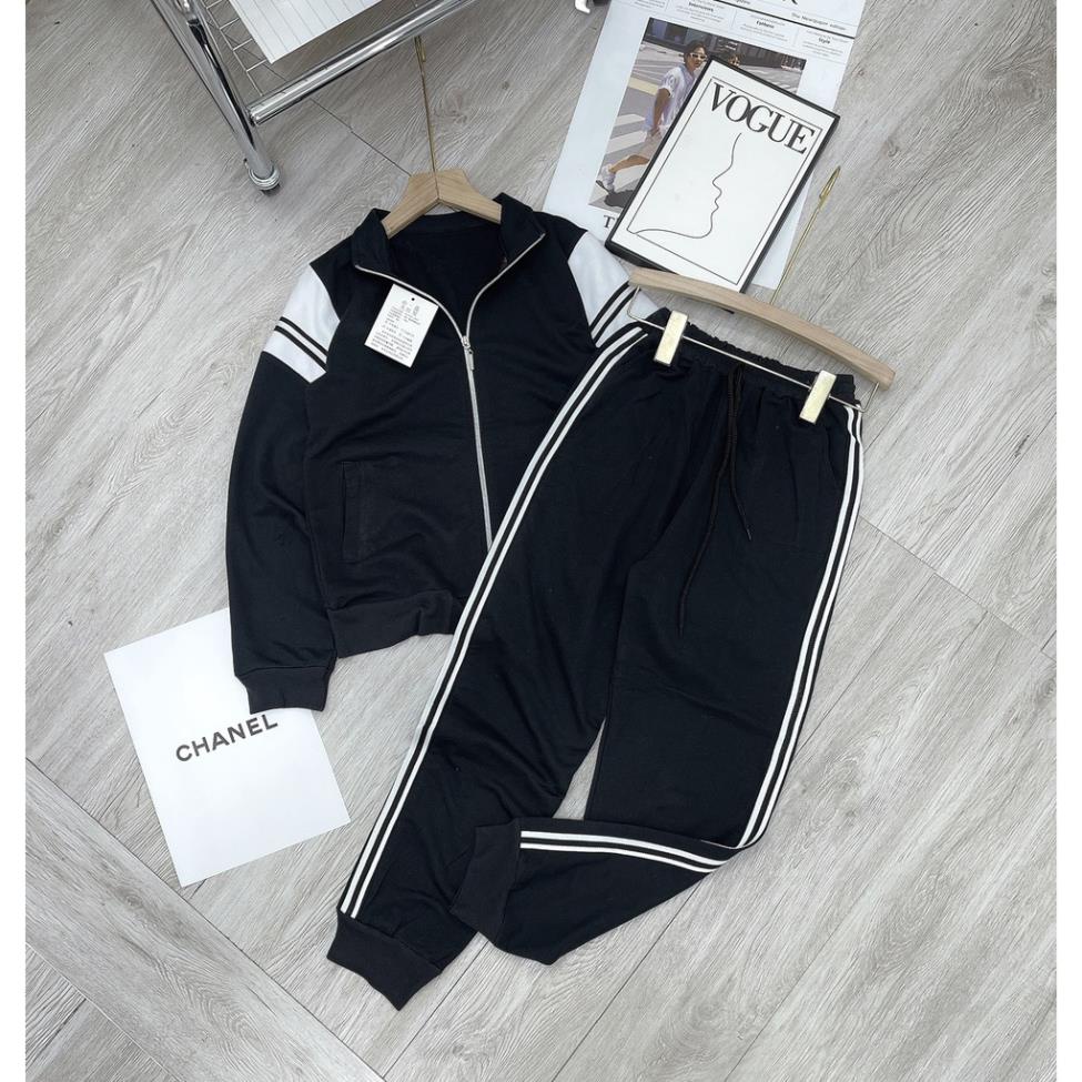 [ 𝐅𝐑𝐄𝐄 𝐒𝐇𝐈𝐏 ] SÉT BỘ THỂ THAO PHỐI VIỀN SỌC CÁ TÍNH