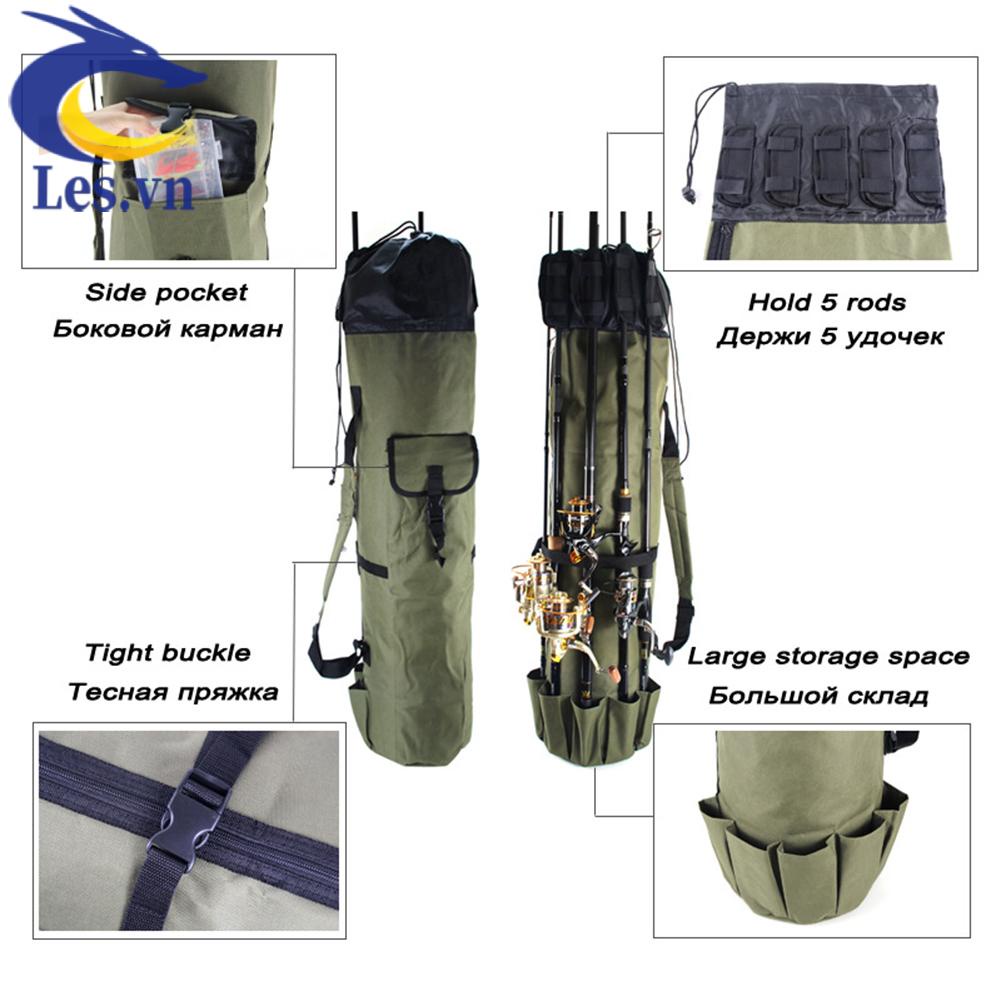 Túi Đựng Cần Câu Cá Bằng Vải Oxford Ốp