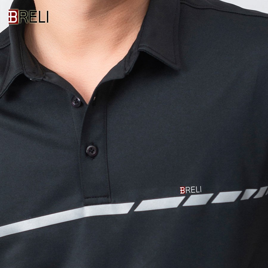 Áo thể thao nam cao cấp Breli - BAS2101-BKL thoáng khí kháng khuẩn chống tia UV