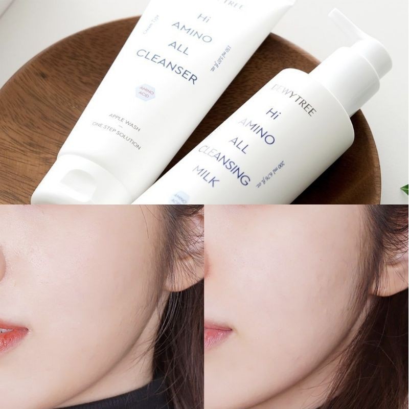 Sữa Rửa Mặt Tẩy Trang Dịu Nhẹ Dewey Tree High Amino All Cleansing Milk
