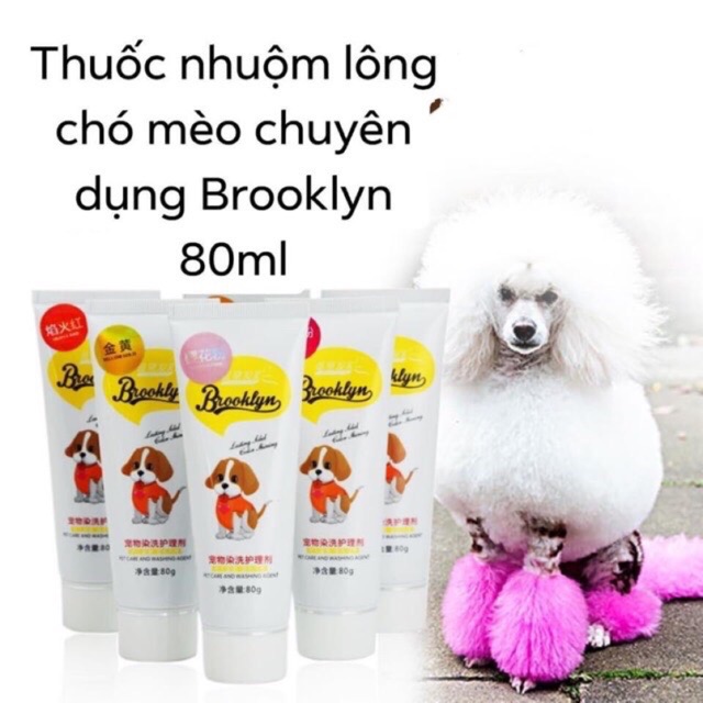 Thuốc nhuộm lông chó mèo