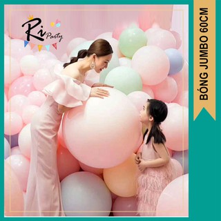 Bóng Jumbo Pastel, size 60cm, Siêu xinh