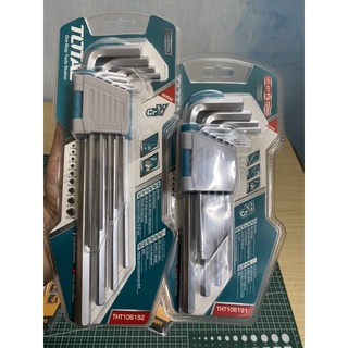 Bộ lục giác 9 cây INGCO & TOTAL