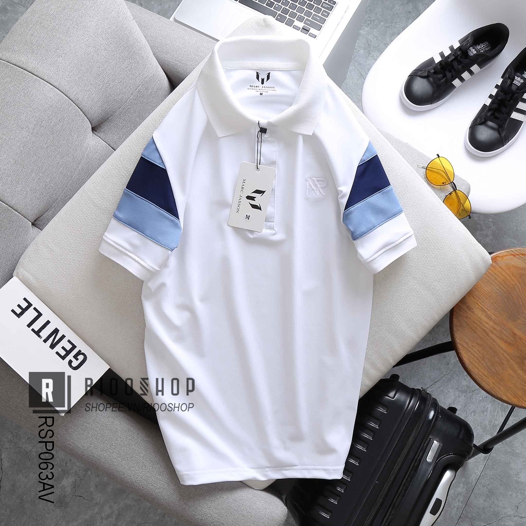 Áo thun nam có cổ polo tay ngắn form rộng phối màu Pegasus đẹp RSP063AV - áo phông nam form rộng Riooshop | BigBuy360 - bigbuy360.vn