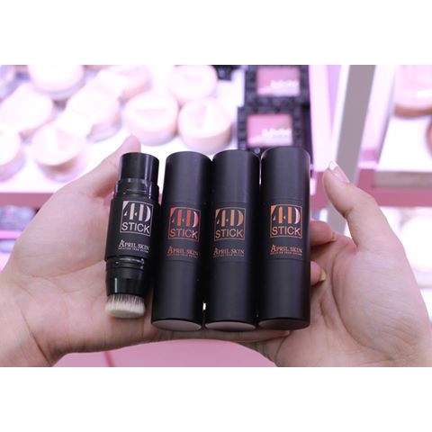 Thỏi má hồng - tạo khối - highlight APRIL SKIN 4D STICK