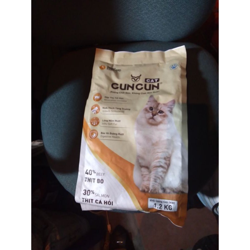 thức ăn cun cun cho mèo