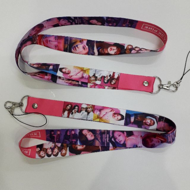 Dây strap dài BTS BT21 BLACKPINK  dây đeo thẻ BLACKPINK BTS BT21