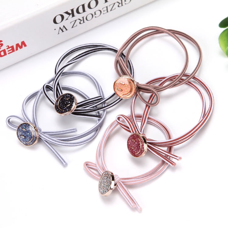 Dây Cột Tóc Co Giãn Thắt Nơ Hoạt Hình Dễ Thương Cho Nữ